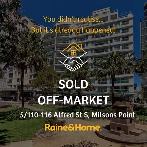 5/110 Alfred Street, Milsons Point Sold by Aurora Property