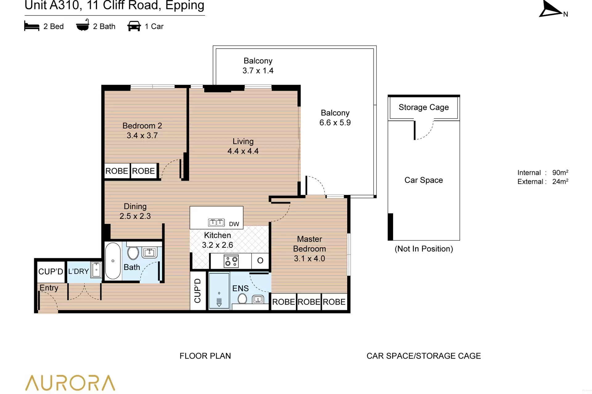 C310/11-27 Cliff Rd, Epping Leased by Aurora Property - image 9